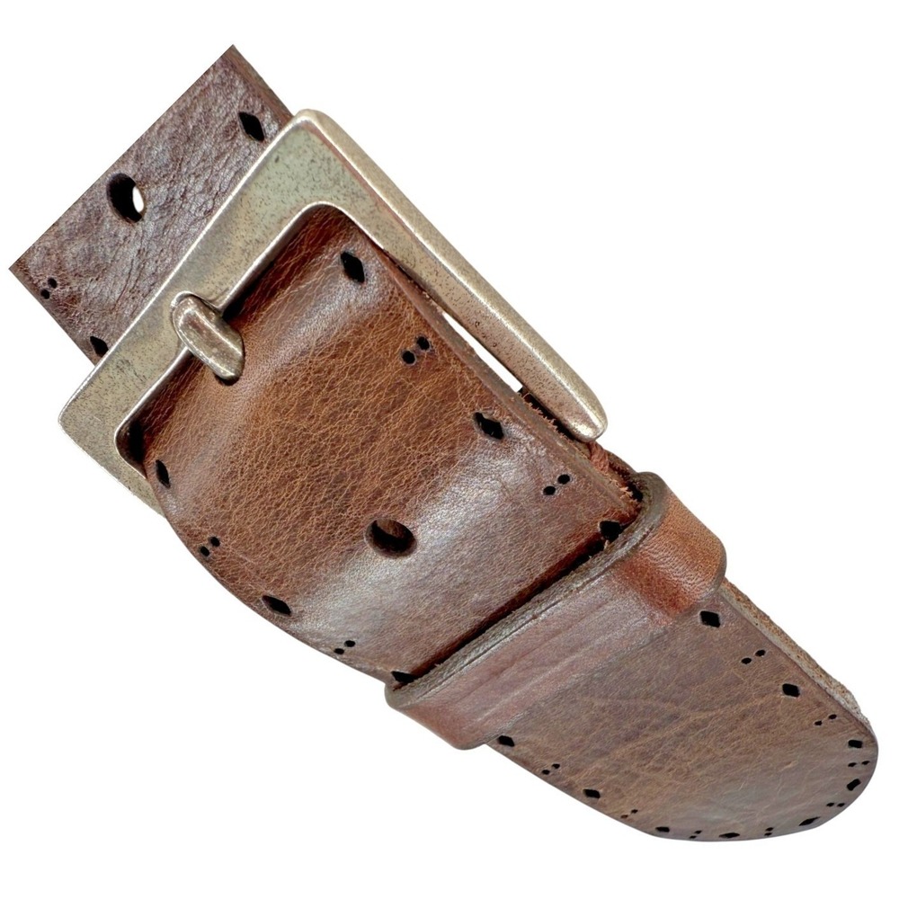 EUC Martin Dingman Saddle Tan Belt Style 40384 Size 80/32